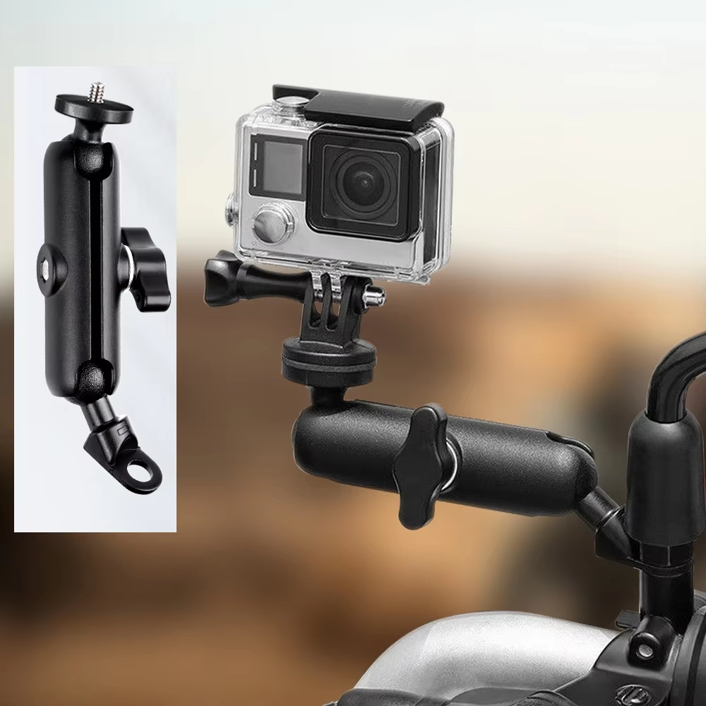 Drone Camera Action - Motosiklet gidonu montaj alüminyum tutucu GoPro