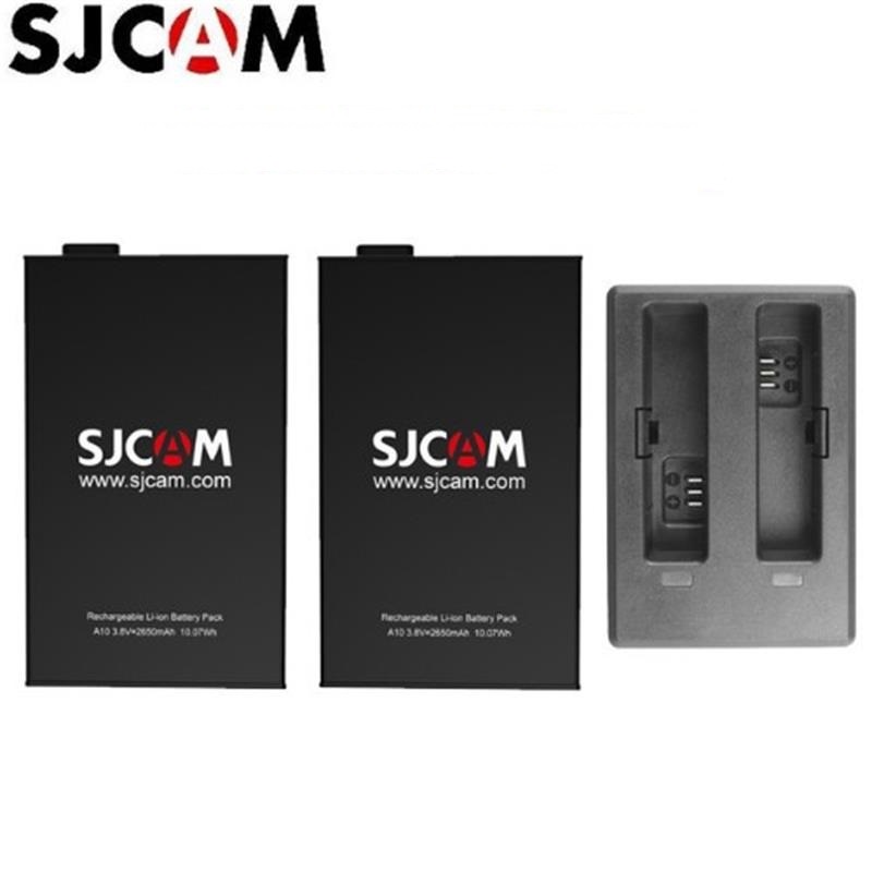 Drone Camera Action - SJCAM A10 2650mAh yedekleme şarj edilebilir