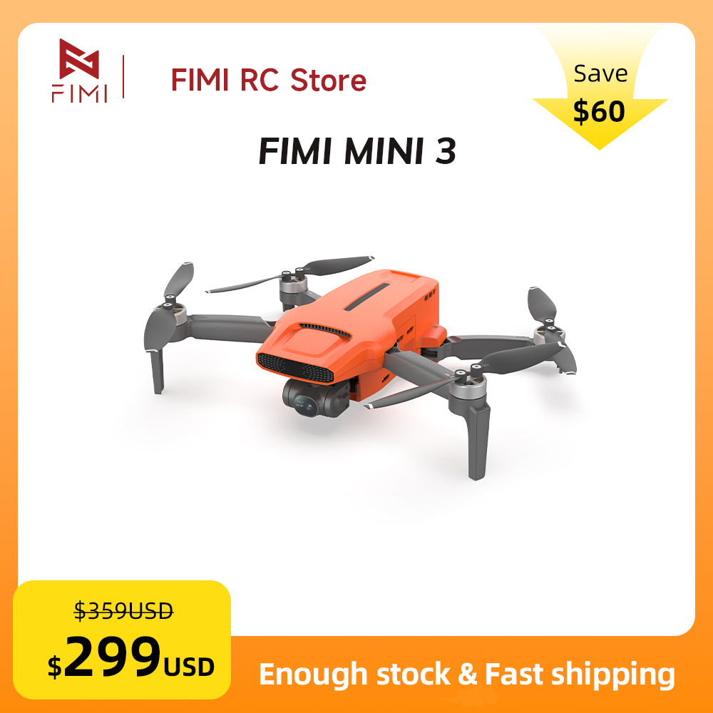 Drone Camera 4K - FIMI MINI 3 Kamera Drone 4K