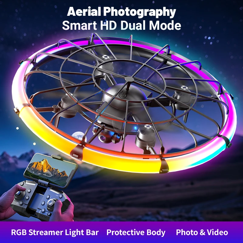 JJRC H145 UFO RC Drone Çift HD - Drone Camera Lens incelemesi ve fiyatı