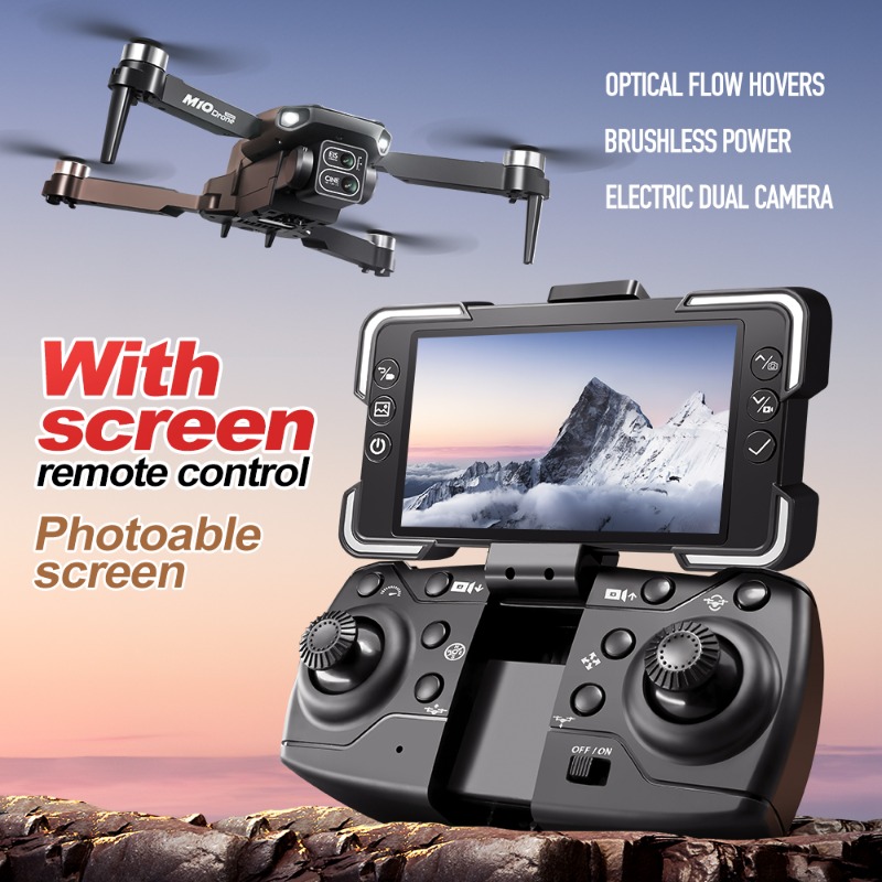 M10 Kamera Drone'u Ekranlı Uza - Drone Camera 4K incelemesi ve fiyatı