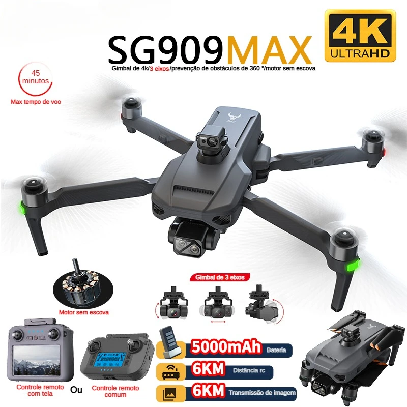 ZLL SG909 SG909MAX 4K Kameralı - Drone Camera 4K incelemesi ve fiyatı
